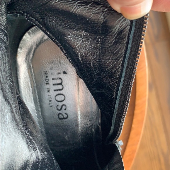 Leather boots Two Toned wing tip - Picture 7 of 7